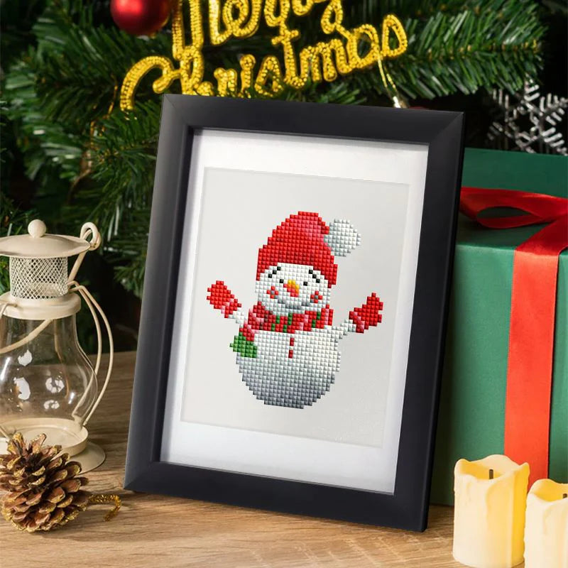 Diamond painting mini kerst